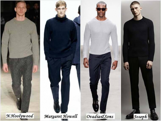 мужская мода 2015 трикотажные пуловеры и кардиганы